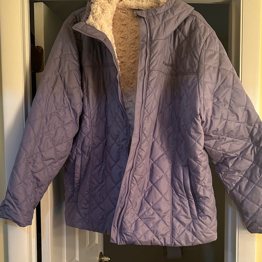 Columbia Women's Quilted Puffer Jacket in Lavender